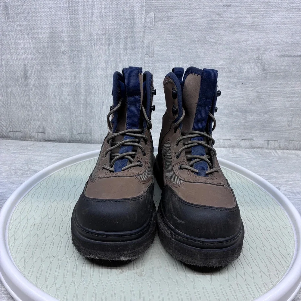 Cabela's Wading Boots Mens 10 Brown Felt Sole Fishing Lightweight CAB002565835